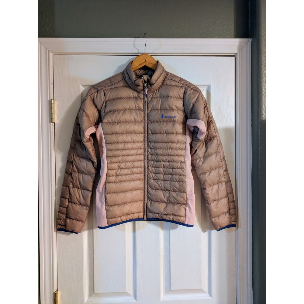 Cotopaxi Tan and Pink Women's Jacket